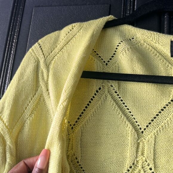 ID identity yellow cardigan - Picture 4 of 4